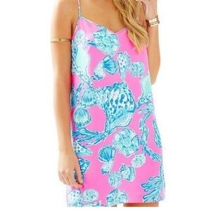 NEW w/o tags LILLY PULITZER 100%Silk dress Size XS